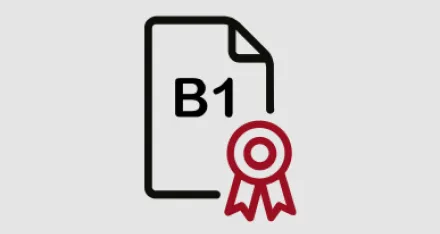 Symbol Sprachzertifikat B1