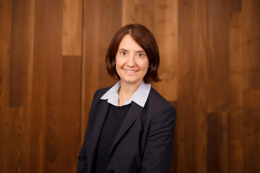 Foto der neuen Direktorin des SRK, Nora Kronig Romero