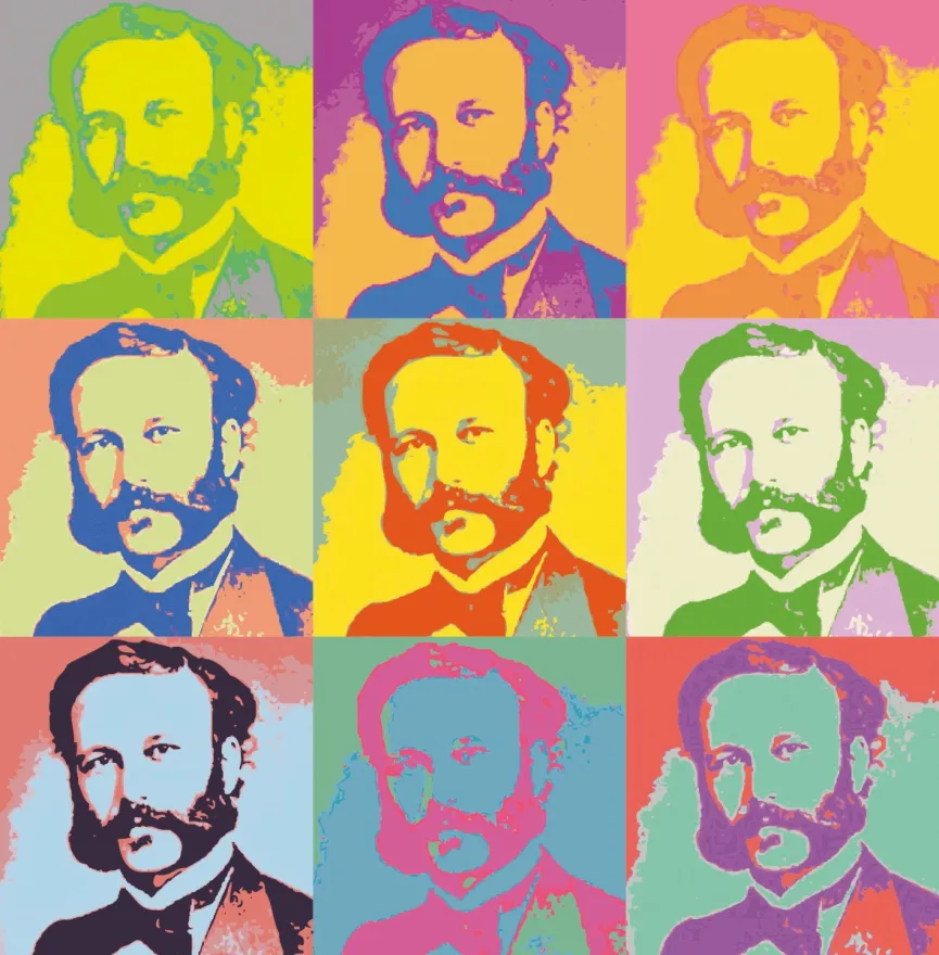 Henry Dunant Popart